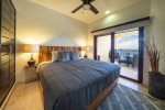 Master suite with Queen bed and ocean view